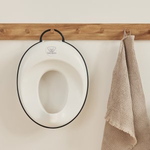 Réducteur de toilette blanc et noir Babybjorn