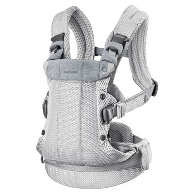 BABYBJORN Porte bébé harmony mesh 3d argent
