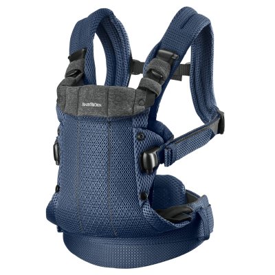 BABYBJORN Porte bébé harmony mesh 3d bleu marine