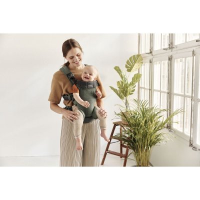 Porte bébé harmony mesh 3d vert foncé