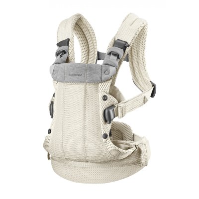 BABYBJORN Porte bébé harmony mesh 3d crème
