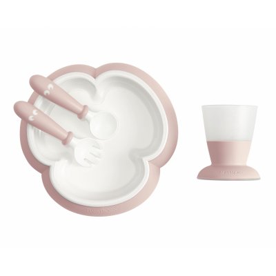 BABYBJORN Coffret repas rose pastel