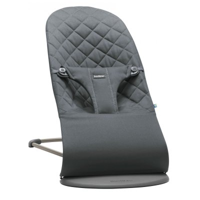 Transat bébé bliss coton matelassé classique anthracite