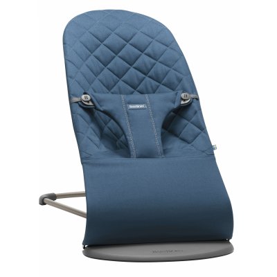 BABYBJORN Transat bébé bliss coton matelassé bleu nuit