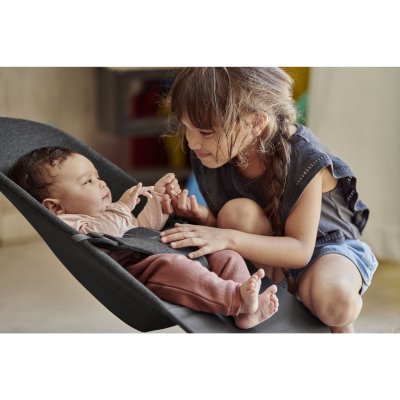 Transat bébé bliss jersey 3d gris charbon