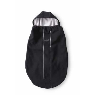 Cape pour porte bébé noir