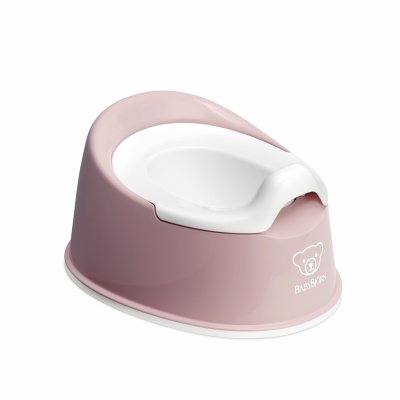 Pot smart rose pastel et blanc