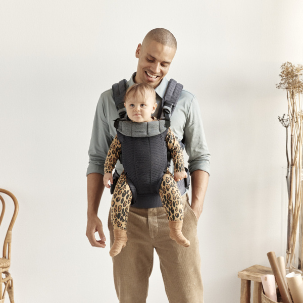 Porte bébé harmony mesh 3d anthracite Babybjorn