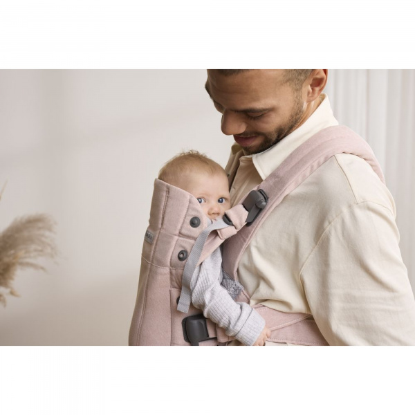 Porte bébé harmony mesh 3d argent Babybjorn