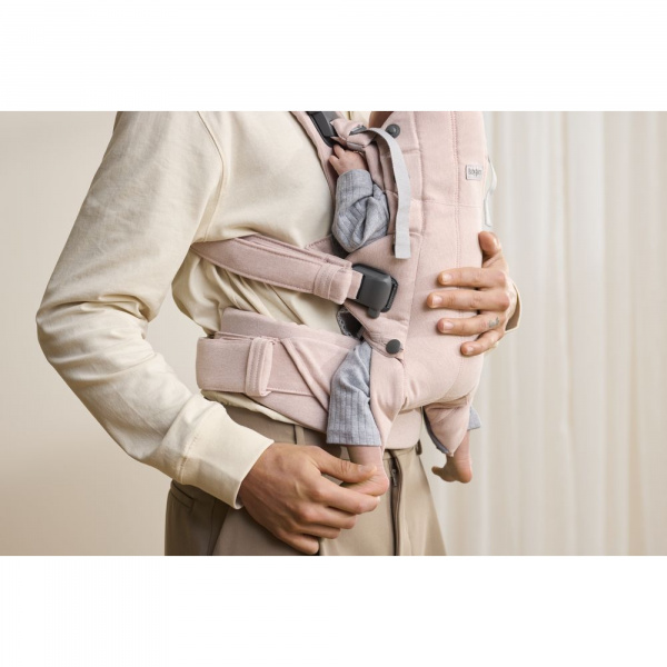 Porte bébé harmony mesh 3d argent Babybjorn