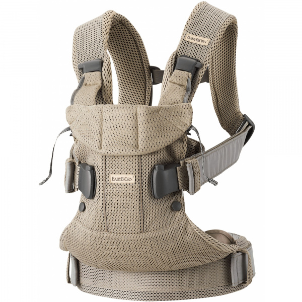 Porte bébé one air mesh 3d bleu marine Babybjorn