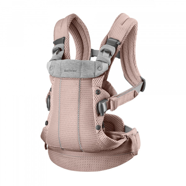 Porte bébé harmony mesh 3d argent Babybjorn