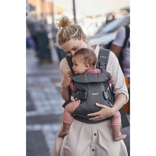 Porte bébé one air mesh 3d anthracite Babybjorn