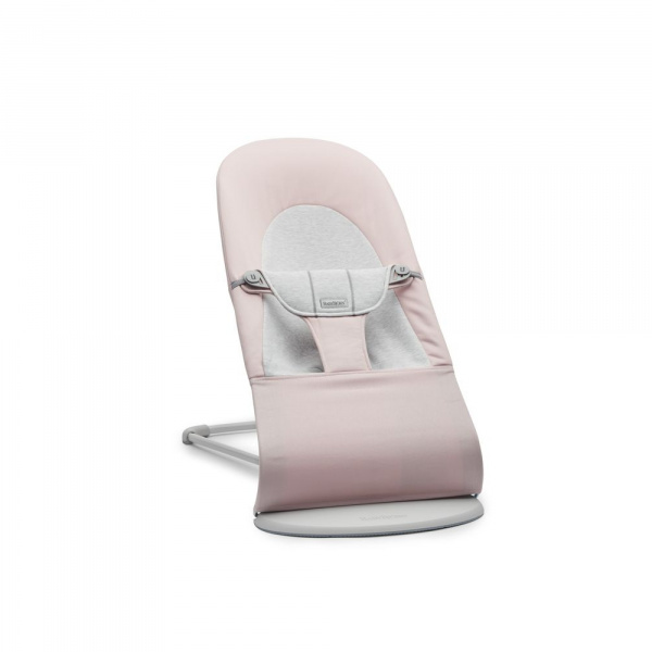 Transat bébé balance soft vert sauge et gris clair Babybjorn