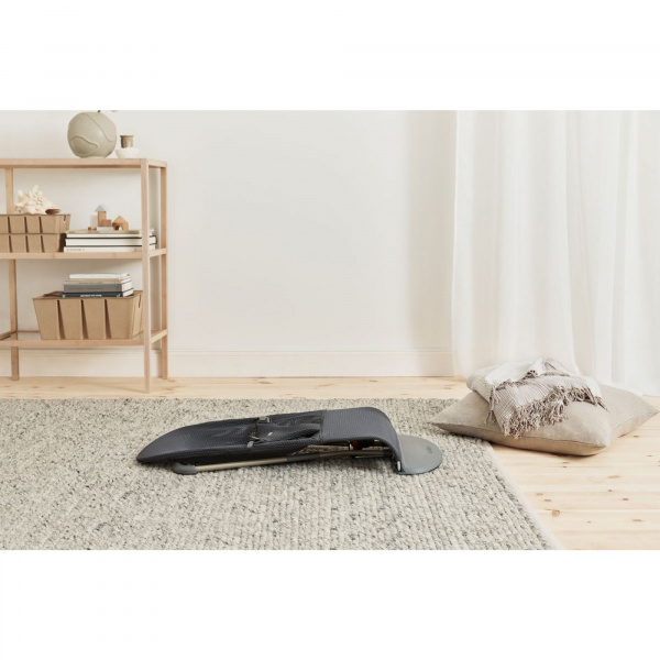 Transat bébé bliss mesh anthracite Babybjorn