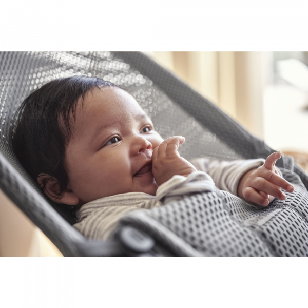 Transat bébé bliss mesh gris Babybjorn