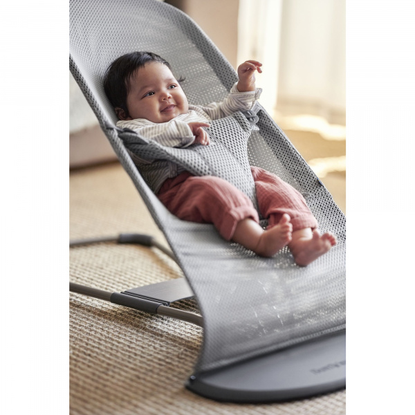 Transat bébé bliss mesh gris Babybjorn
