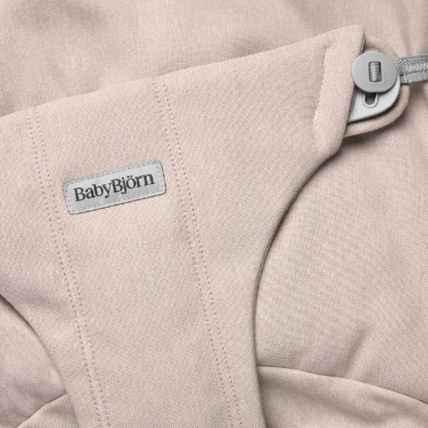 Transat bébé bliss coton gris clair Babybjorn