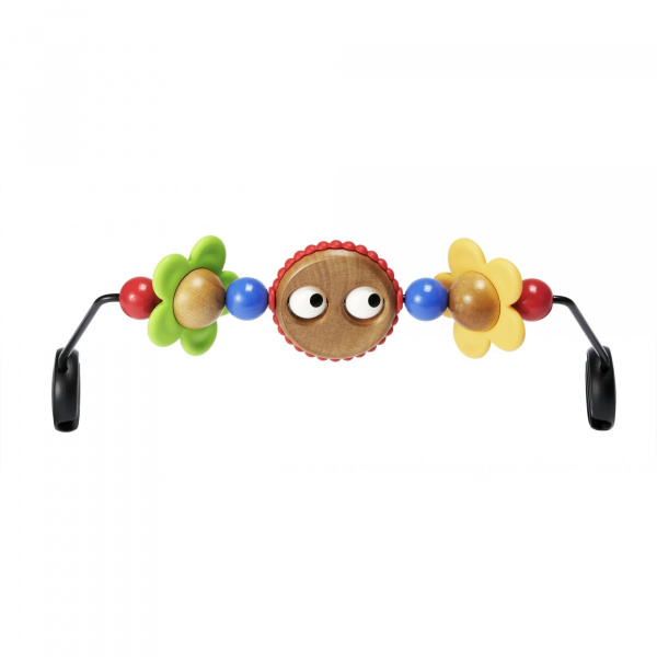 Transat bébé bliss coton gris clair Babybjorn