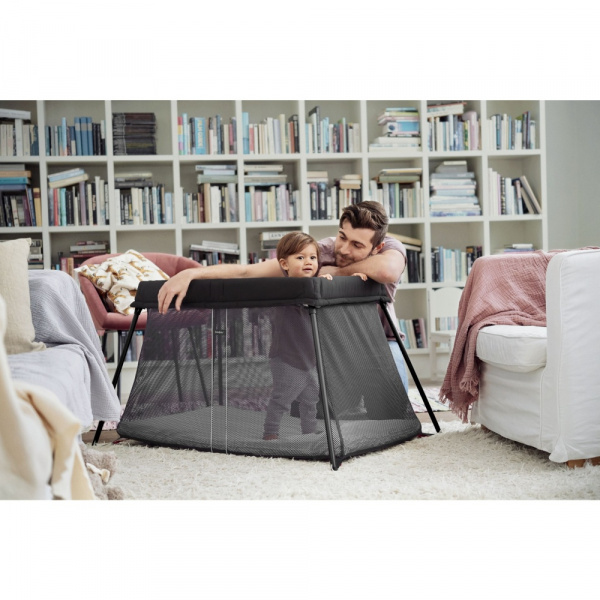 Lit parapluie light babybjorn noir mesh Babybjorn