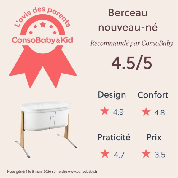 Berceau bébé blanc Babybjorn