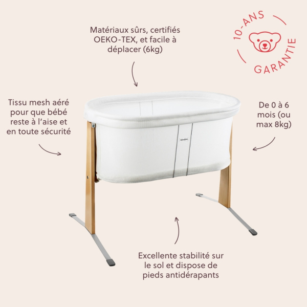 Berceau bébé blanc Babybjorn