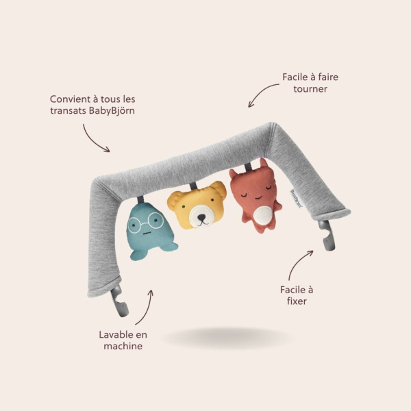 Arche pour transat amis doux Babybjorn