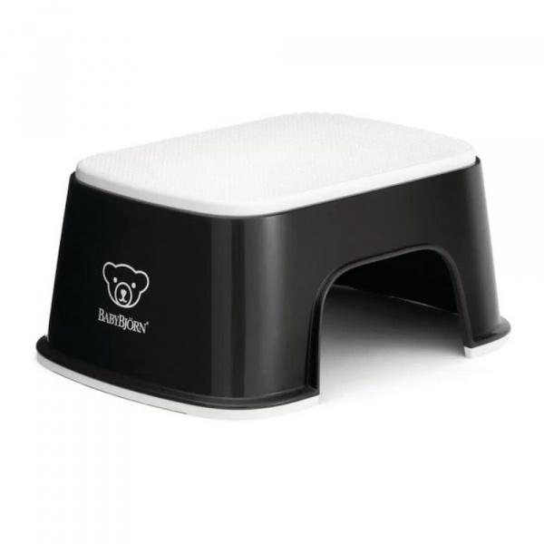 Marche pied enfant noir et blanc Babybjorn