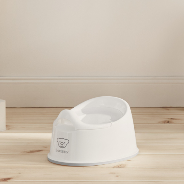 Pot smart blanc et gris Babybjorn