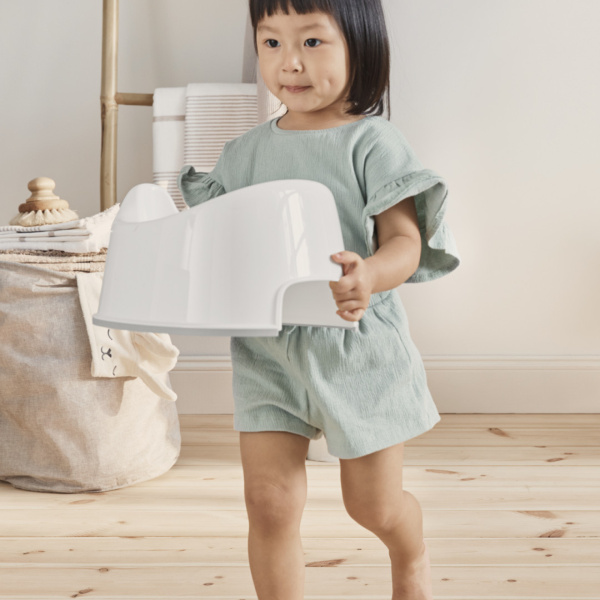 Pot smart blanc et gris Babybjorn