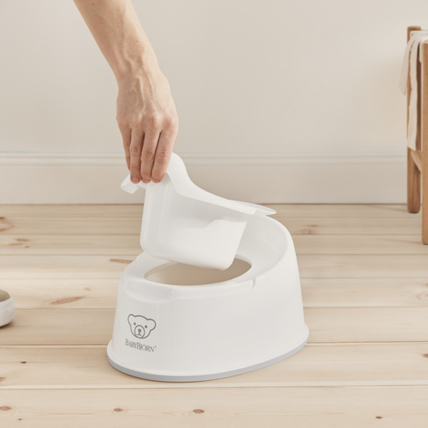 Pot smart blanc et gris Babybjorn