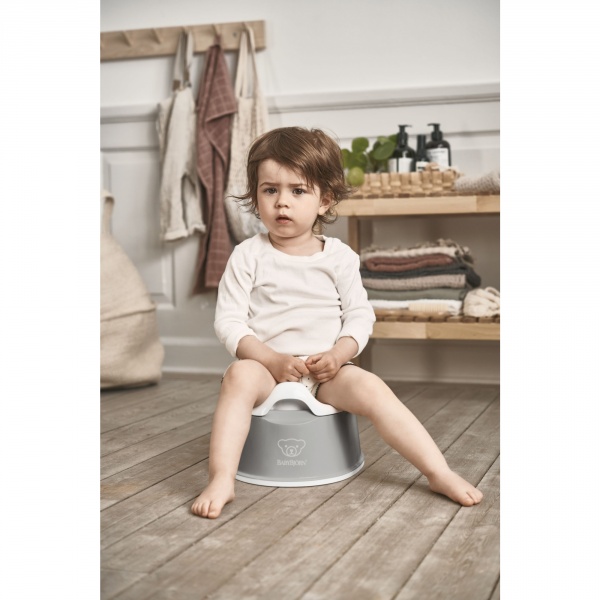 Pot smart gris et blanc Babybjorn