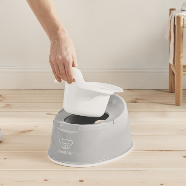 Pot smart gris et blanc Babybjorn