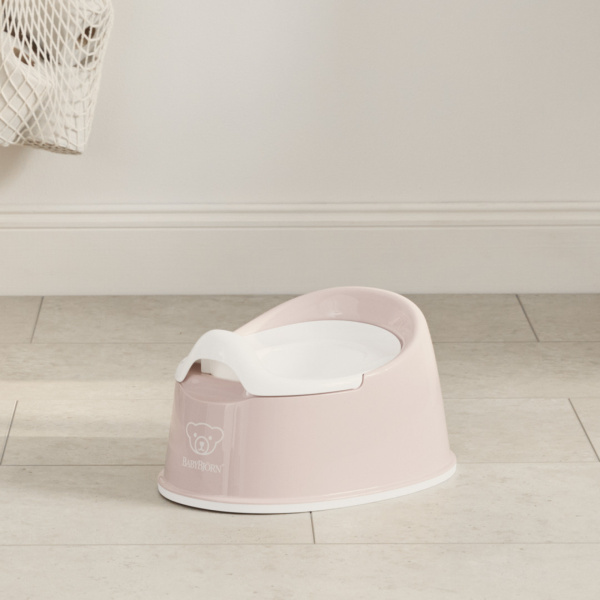 Pot smart rose pastel et blanc Babybjorn