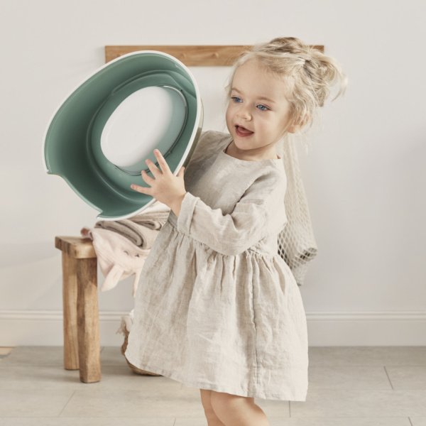 Pot smart vert profond et blanc Babybjorn