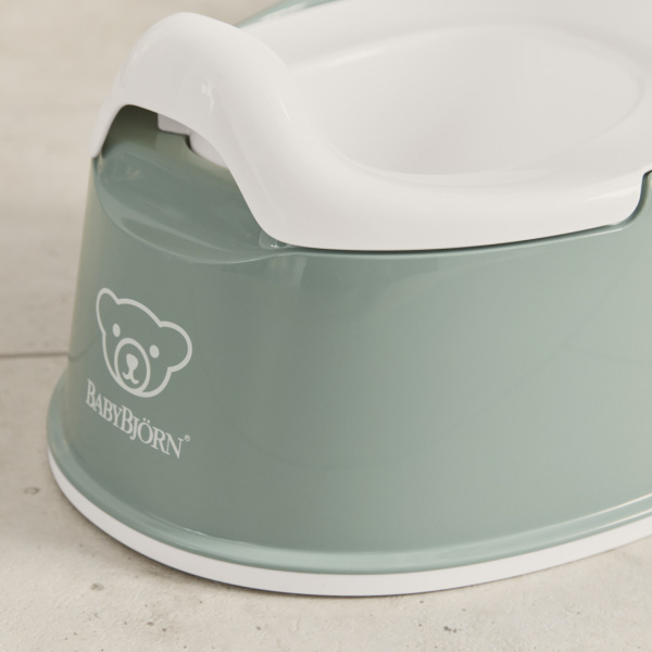 Pot smart vert profond et blanc Babybjorn