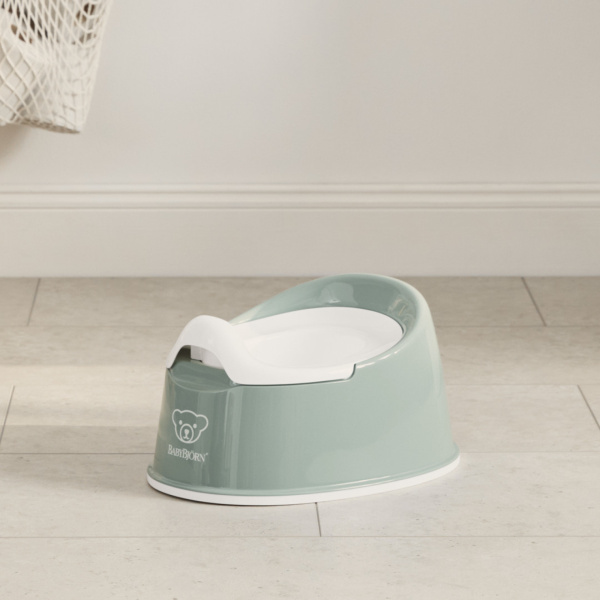 Pot smart vert profond et blanc Babybjorn