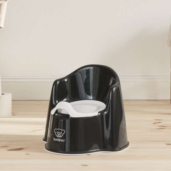 Pot fauteuil noir Babybjorn