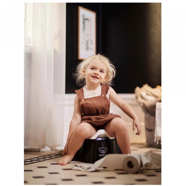 Pot fauteuil noir Babybjorn