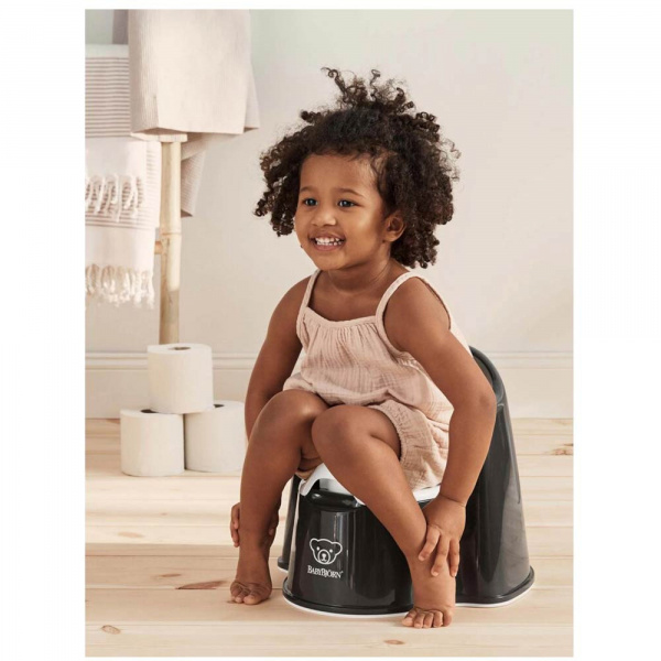 Pot fauteuil noir Babybjorn
