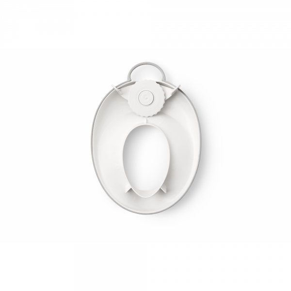 Réducteur de toilette blanc et gris Babybjorn