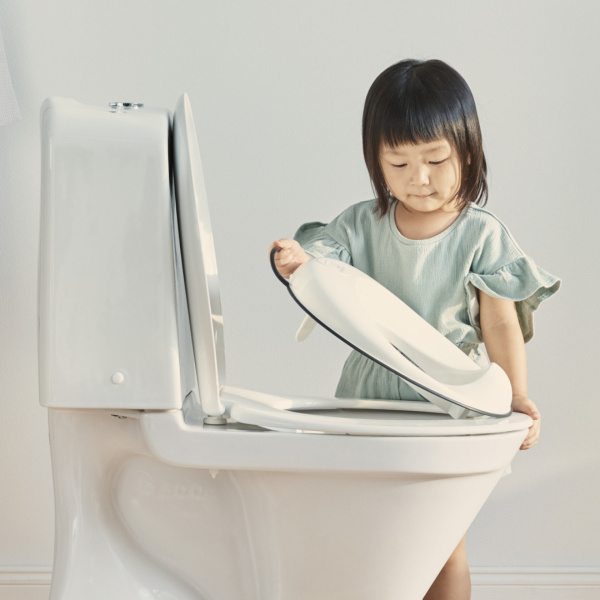 Réducteur de toilette blanc et noir Babybjorn