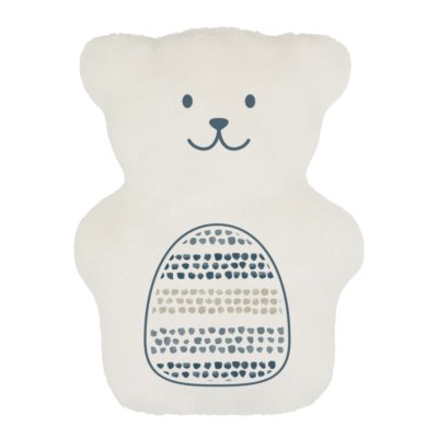 Bouillotte ourson thérapeutique - picots beige