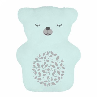 Bouillotte ourson thérapeutique - sauge