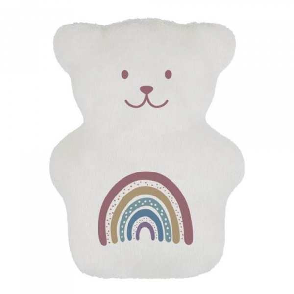Bouillotte ourson thérapeutique - arc en ciel Beke bobo