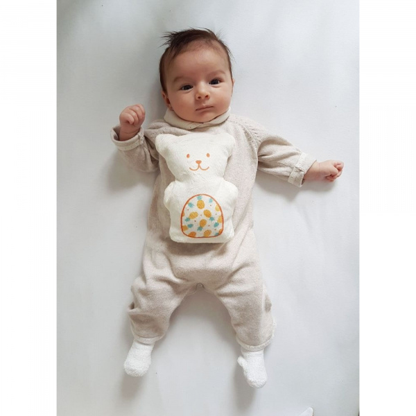 Bouillotte ourson thérapeutique - arc en ciel Beke bobo