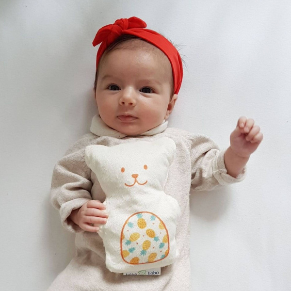 Bouillotte ourson thérapeutique - abracadabra Beke bobo