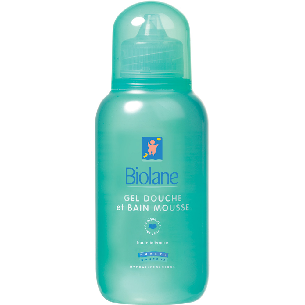 Gel douche et bain mousse 400 ml de Biolane en vente chez CDM