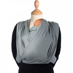 Écharpe de portage sling grey violet Babylonia