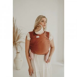 Écharpe de portage tricot-slen bio sierra brown Babylonia